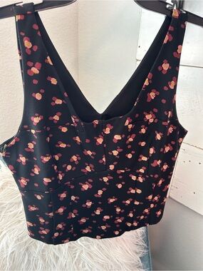 CAbi Lean Tank Black/Pink